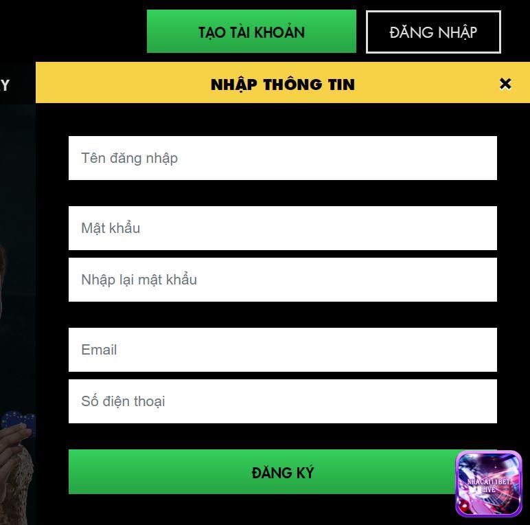 Hoàn thiện biểu mẫu đăng ký để trở thành đại lý 11Bet