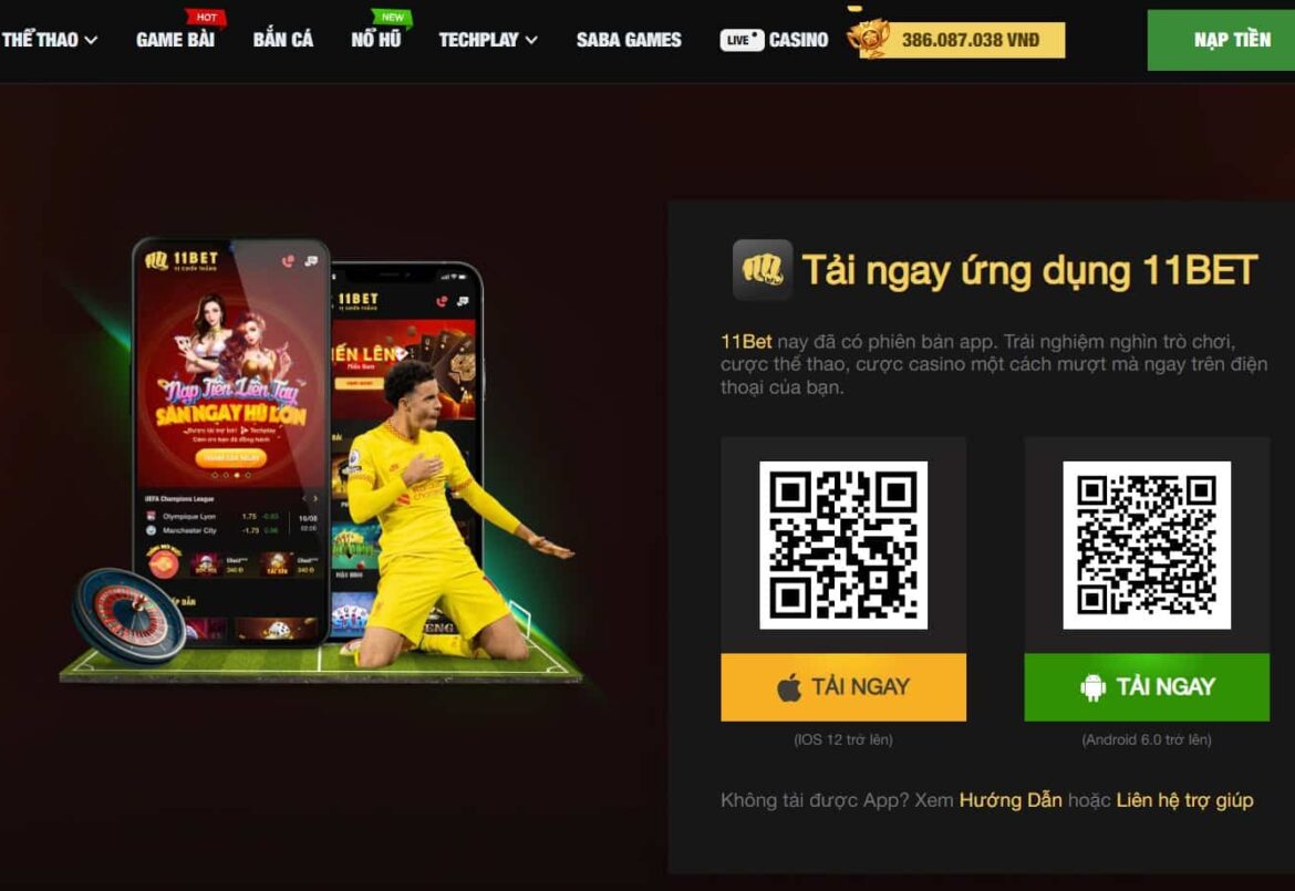 Khuyến khích bạn tải ứng dụng 11bet về điện thoại