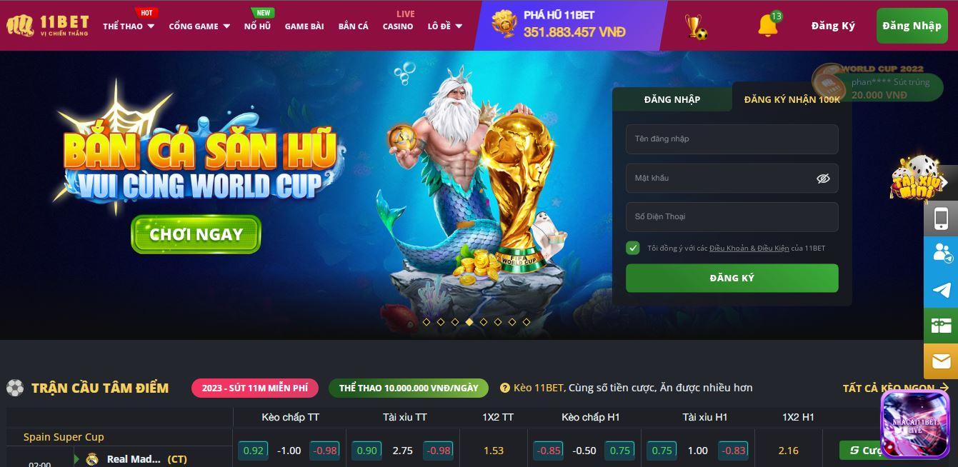 Nhà cái 11bet bị công an bắt có phải là sự thật?