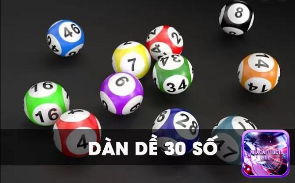 Dàn đề 30 số đang được nhiều người chơi áp dụng